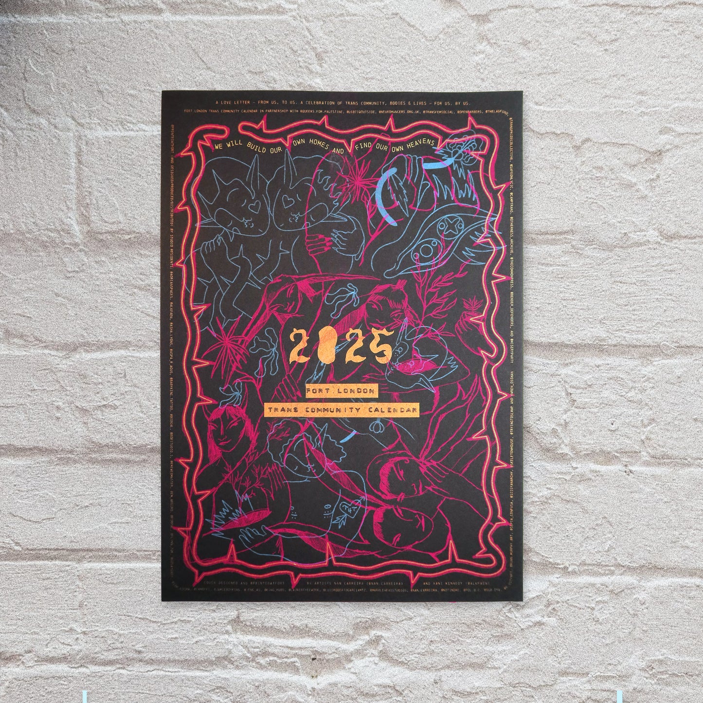 FORT Trans Community Calendar 2025