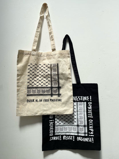 Palestine Solidarity Tote Bags