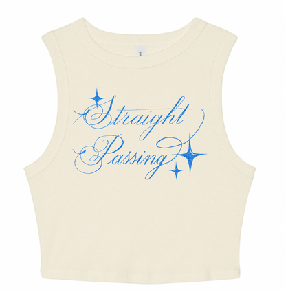 STRAIGHT PASSING CROP TOP (PRE-ORDER)